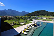 Vista da piscina