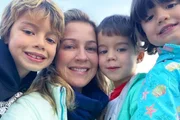 Luana Piovani e os filhos, frutos do relacionamento com Pedro Scooby 