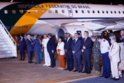 Comitiva aguarda chegada de brasileiros repatriados