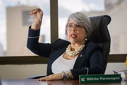 Ela disse que crianças serão vacinadas nas escolas