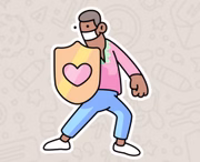 O pacote conta com 23 figurinhas 
