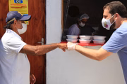 Inauguração da Cozinha Solidária, projeto social do MTST