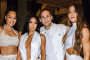 La La Anthony, Kim Kardashian, Michael Rubin e Khloe Kardashian