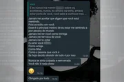 "Jamais irei aceitar que digam que você está mentindo."