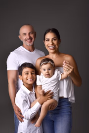 A família permanece unida depois de chegada de Catarina e dos AVCs. A funcionária pública segue fazendo reabilitações