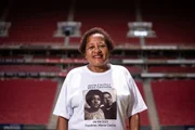 Maria Cecília ainda não conhecia o estádio