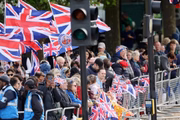 As pessoas foram assistir ao Trooping The Colour 2024