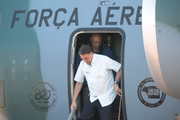 Presidente Jair Bolsonaro acompanhou o envio da missão
