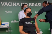 Ele foi vacinado no último dia 7