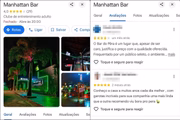 O Manhattan Bar é conhecido como um "clube de entretenimento adulto"