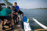 Com apoio de fisioterapeutas, pesquisadores da UnB e amigos, Estevão treina em alto rendimento e participa de competições no Brasil e no mundo