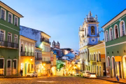 Pelourinho, um dos principais cartões-postais da capital baiana 