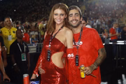 Cintia Dicker e Pedro Scooby na Marquês da Sapucaí 