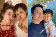 Samy Lee e Pyong Lee com Jake 