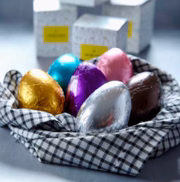 A Degustação do Coelho vem com seis mini ovos de sabores diferentes