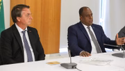 Bolsonaro e Marcelo Magalhães