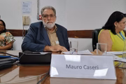 O candidato ao cargo de Ouvidor Mauro Caseri