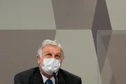 Ex-assessor do Ministério da Saúde Airton Cascavel na CPI da Covid-19