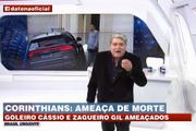 José Luiz Datena se irrita ao ver equipe da Band sendo expulsa de delegacia