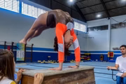 Atletas se inspiram em Rebeca Andrade 