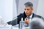 Ex-diretor Roberto Ferreira Dias na CPI da Covid
