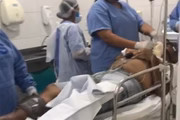 Leitos semi-intensivos sendo improvisados em unidades de saúde de Inhumas (GO), para tratar pacientes graves de Covid-19 que deveriam estar na UTI
