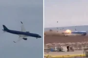 Avião que caiu no Cazaquistão despencou 1,4 mil metros em 2 minutos