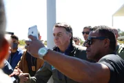 Motociata organizada por Bolsonaro em Brasília