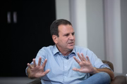 O prefeito do Rio, Eduardo Paes