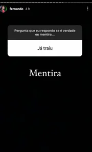 Fernando Zor disse nunca ter traído