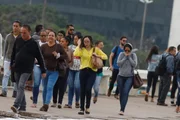 O clima frio permanece durante as manhãs