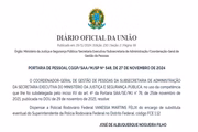 Dispensa de Vanessa Felix do cargo na PRF 