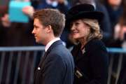Duque de Westminster, Hugh Grosvenor no funeral do pai, em 2016