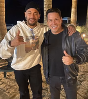 Marcão do Povo e Neymar Jr.