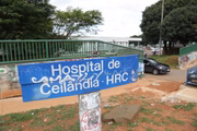 O jovem foi encaminhado em estado grave para o Hospital Regional de Ceilândia