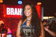 Selminha Sorriso esteve presente