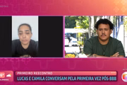 Ana Maria Braga coloca Buda e Camila Moura cara a cara, ao vivo