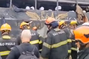 Bombeiros realizaram resgate de vítimas
