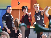 Tre Cool, Billie Joe Armstrong e Mike Dirnt: o Green Day
