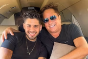 Zé Felipe e o pai, Leonardo