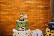Bolo temático do Ben 10 