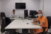 Ruan, o playboy do golpe, em audiência de custódia no Tocantins