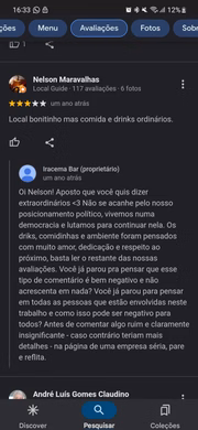 Print sobre a polêmica