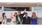 Ao final, primeira-dama se emocionou