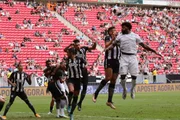 Lance do jogo entre Boavista e Botafogo na Arena BRB Mané Garrincha