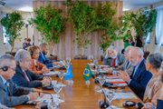 Lula participa de reunião bilateral com integrantes da ONU