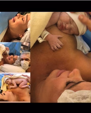 Nascimento de Lara, primiera filha da loira 