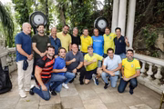 Cláudio Castro recebe governadores e presidente do PL no Palácio das Laranjeiras