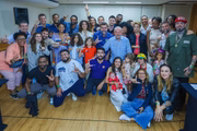 Encontro de influenciadores artistas e comunicadores com Lula e Marcelo Freixo