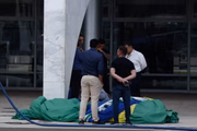 Bandeira havia sido instalada por seguranças do Gabinete de Segurança Institucional (GSI) 